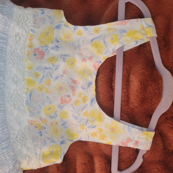 Tommy Bahama Yellow and White Floral Kids Dress - Picture 5 of 9